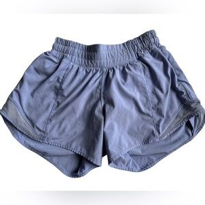 Lululemon Athletica lilac hotty hot 4” inseam